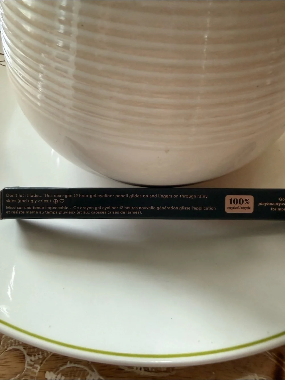 🆕 Pley Beauty Let It Linger 12-Hour Longwear Eyeliner - Flora (moss shimmer)